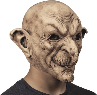 Partychimp Tovenaar Volledig Hoofd Masker Halloween Masker voor bij Halloween Kostuum Volwassenen Carnaval - Latex - One size