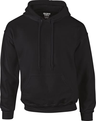 Gildan Dryblend® Adult Hooded Sweatshirt® GI12500 - Black - XXL