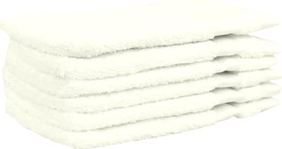 Dusk till Dawn Washand 16x21 cm 650 gram/m2 Ivoor - Set van 6