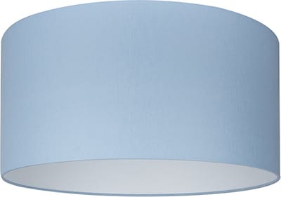 Uniqq Lampenkap stoffen licht blauw Ø 50 cm – 25 cm hoog