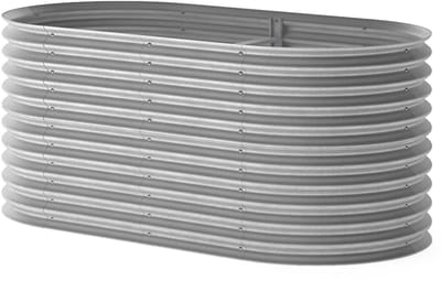 OK-Living Hoogbed – 200 x 100 cm Zilver