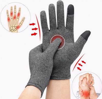 Thermische Winterhandschoenen Maat L met Touchscreen & Magnetische Therapie - Winddichte Warme Handschoenen voor Artritis, Reuma, Koude Handen en Pijnverlichting
