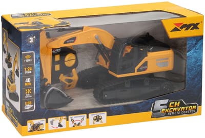 RC Bestuurbare Graafmachine met Rupsbanden 1:24