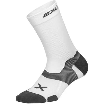 2xu Compressiesokken Vectr Cushion Crew Nylon Zwart Maat M
