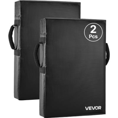VEVOR Soccer Blocking Dummy Blocking Pads (600 x 405 x 120 mm), Kick Shield Pad met handgrepen, Tackelpoppen van hoogwaardig spons, Trainingsuitrusting voor basketbal, hockey en lacrosse, 2-pack