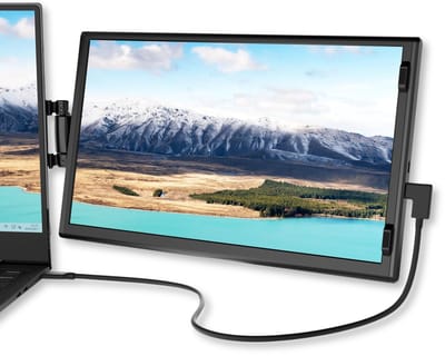 Portable Monitor Slim 11.6" - Full HD Extra scherm laptop met USB-C & HDMI - Draagbare monitor - Plug & Play - Incl. Beschermhoes