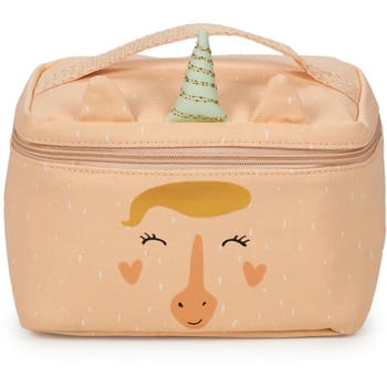 Trixie Lunchtas - Mrs. Unicorn - Koeltas voor kinderen - Met naamlabel - Thermische Tas voor Lunch - Roze