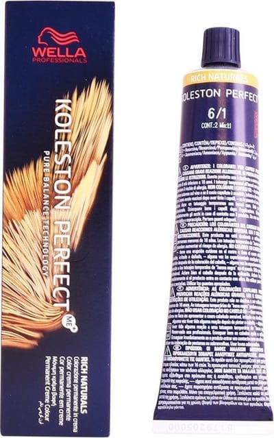Permanente Kleur Wella Koleston Perfect Nº 6.1 (60 ml)