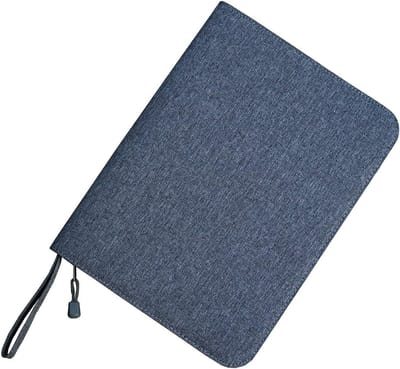 XL-etui van kunstleer voor balpen en vulpen, voor 48 pennen
