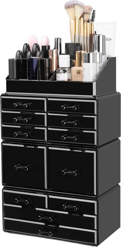 cosmetics organizer for storage / Makeup Organizer - Cosmetic Organizer - Lipstick Holder Organizer