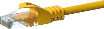 Danicom CAT6 UTP patchkabel - 5 meter geel - CCA - netwerkkabel - internetkabel - UTP kabel - RJ45 - 1000 mbit/s