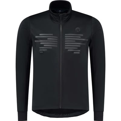 Rogelli Radius Heren Fietsjack Winter - Zwart