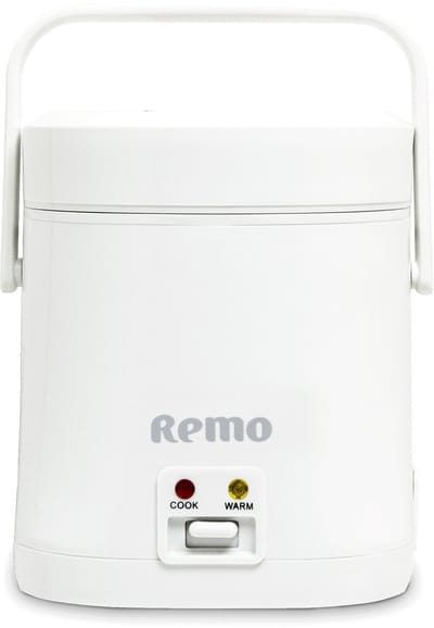 Luxe - Rijstkoker - Remo - 0,3 Liter - 200W - Rijstkoker klein - Rijstkoker met stomer - Rijstkokers - Elektrische rijstkoker - Heel compact en zeer handig in gebruik