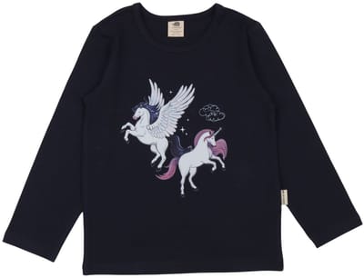 Walkiddy® Kinder Shirt – Jongens & Meisjes – Navy serie – Maat 98 – GOTS-gecertificeerd Biologisch Katoen