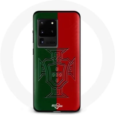 Samsung Galaxy S20 Ultra hoesje portugal logo groen en rood
