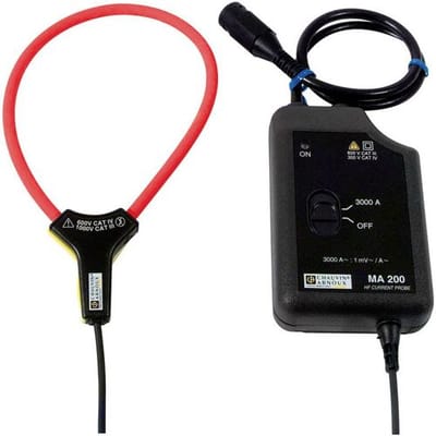 Chauvin Arnoux MA 200-100 Stroomtangadapter Meetbereik A/AC (bereik): 0.5 - 4500 A Meetbereik A/DC (bereik): 0.5 - 4500 A Flexibel