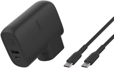 Belkin BoostCharge power bank / power adapter - USB 24 pin USB-C - 25 Watt - 5 Ah