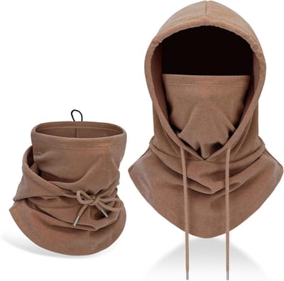 Winddicht Ski Masker van Thermisch Fleece voor de Winter - Ademend Gezichtsmasker en Nekwarmer voor Motor, Fietsen en Snowboarden in de Buitenlucht