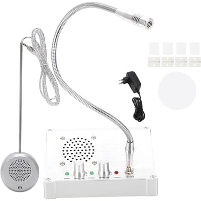 Système d'interphone interphone de comptoir de guichet de banque Dualway
