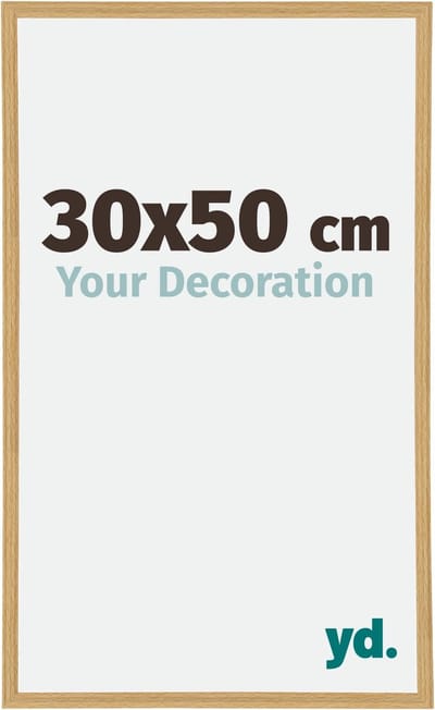 Your Decoration - Fotolijst 30x50 cm - Kunststof - Beuken Licht - Annecy