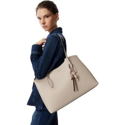 GUESS schoudertas Melody 2 In 1 Tote Light Taupe