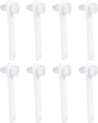 Orthodontische tandenborstels set van 8, dubbelzijdige mini-borstel voor effectieve tandreiniging, ideaal voor mondhygiëne en draagbaarheid
