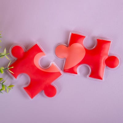 Hand warmer ''Puzzle'' pack of 2 van Fisura