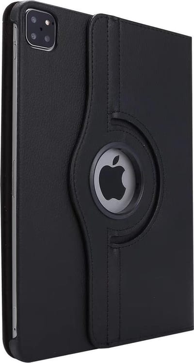 Geschikt voor iPad Pro 2020 Hoesje - 11 inch - Kunstleder Tablet Hoesje 360° Draaibare Book Case Bescherm Cover Zwart