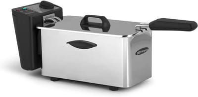 Professionele Friteuse - Frituurpan - Lekkere Snacks - Instelbare Thermostaat - 35 Liter - Roestvrij Staal