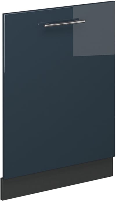 Vicco Fame-Line Vaatwasserfrontpaneel – 60 cm zonder werkblad Donkerblauw hoogglans