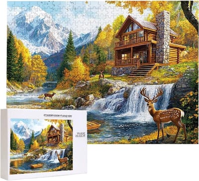 Volwassen Puzzel - Legpuzzel - Ontspannen Plezier - Natuurlijk Hout Materiaal - 5000 Stukjes - Multicolor