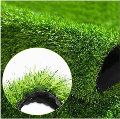 Kunstgras Rolmat - Nepgazon - Terras en tuin - Realistisch uiterlijk - 2 x 10 meter - Groen