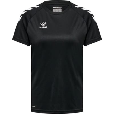 Hummel Core XK Core Poly Shirt Dames - sportshirts - zwart - Vrouwen
