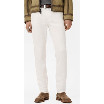 John Varvatos J703-skinny Fit Chalk Maat: W31 | Skinny Jeans Outlet | Heren | Wit