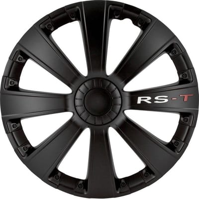 Autostyle Wieldoppen Rs-t 15 Inch Abs Zwart Set Van 4