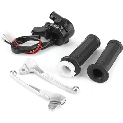 Motorfiets Gashandle Behuizing Schakelaar Remhendels Kit Past voor YAMAHA PW50 PY50 PEEWEE 50 DIRT BIKE black