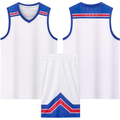 Ensemble Maillot de Basketball Adulte Enfants Maillot de Match Entraînement Maillot d'Été Séchage Rapide Athlétique XL