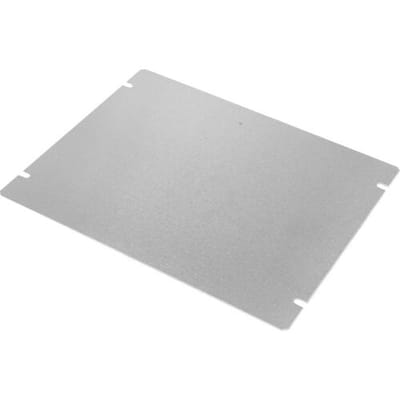 Hammond Electronics 1434-97 Grondplaat (l x b x h) 229 x 178 x 1 mm Aluminium Natuur 1 stuk(s)