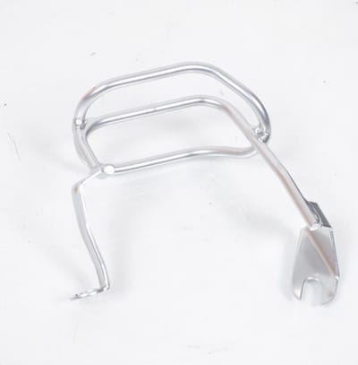 Protection métallique pour clignotant deux roues coloris argent scooter Neuf