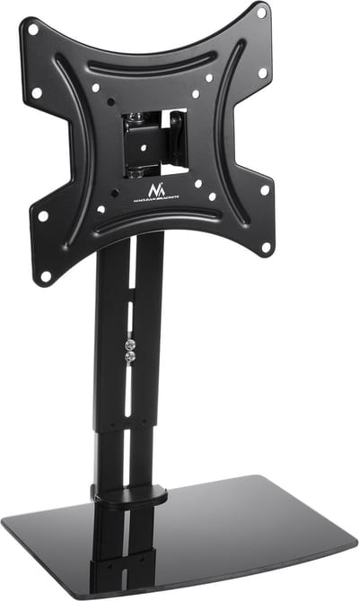 Maclean - Muurbeugel met plank - TV-beugel voor TV met plank - max. 20kg, VESA 200x200, voor TV 15-42"