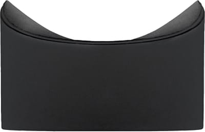 Qdo - Siliconen Phold 1 Peper-/Zout bakje Black - Siliconen - Zwart