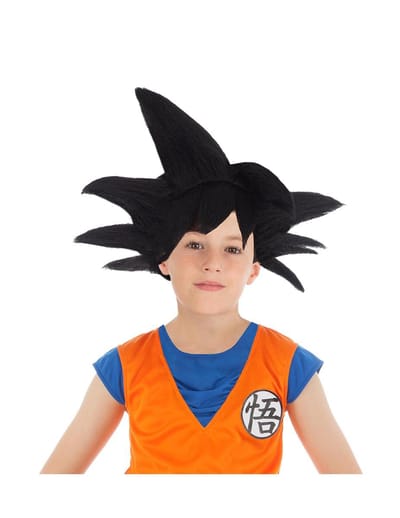Dragon Ball Z Son Goku Pruik Voor Kinderen Zwart