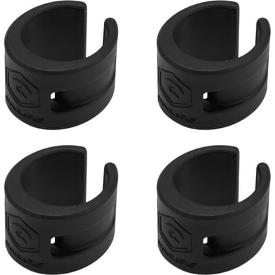 Protecteur de cadre de vélo, 4 pièces, protection de base de chaîne, protection de maintien de chaîne de vélo pour le cyclisme noir