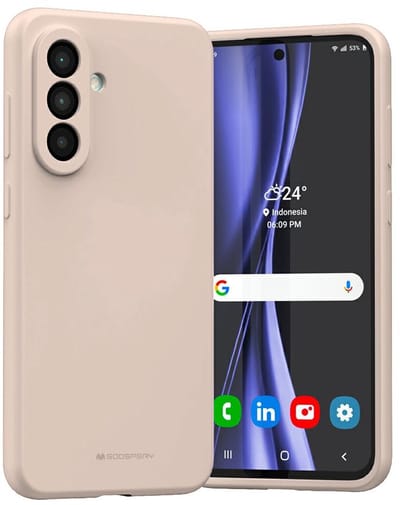 Mercury Siliconen Hoesje Voor Samsung Galaxy A36 Anti-Slip Hoesje