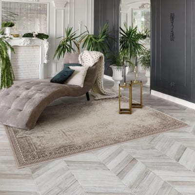Flycarpets Balos Vintage Vloerkleed - 120x170cm - Beige