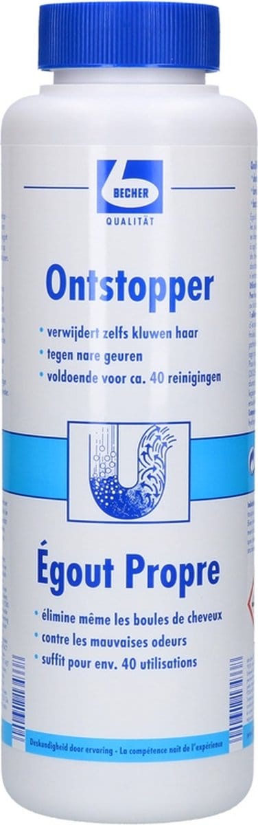 Ontstopper - korrels voor afvoer in badkamer en keuken - 1 kg