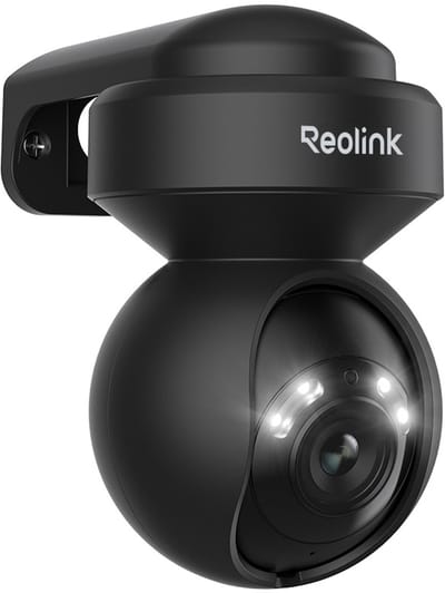 Reolink E1 Outdoor - PTZ WiFi-buitencamera - 2K 5MP - Personen- & voertuigdetectie - Automatische tracking - LED-schijnwerper - Zwart