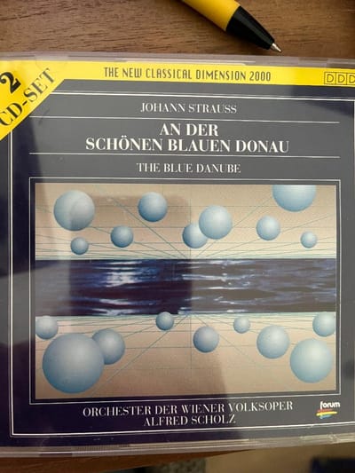 Alfred Scholz - Johann Strauss Jr., Wiener Volksopernorchester - An Der Schönen Blauen Donau (2 CD)
