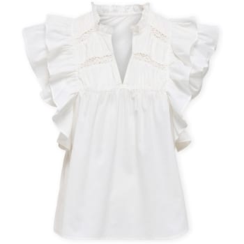 Blouse Only Noos Top Sunny Life - Cloud Dancer
