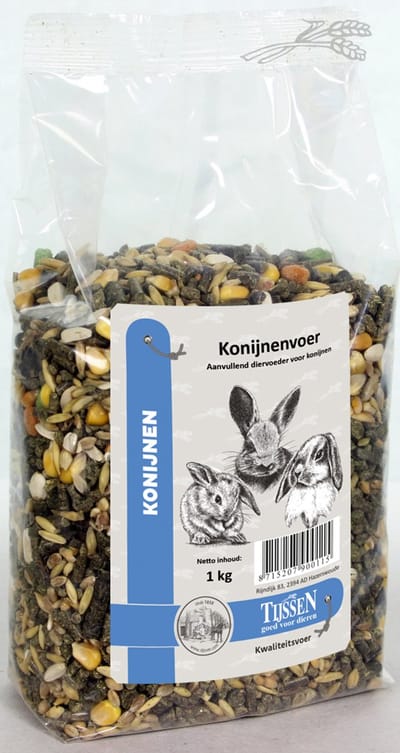 Tijssen Gemengd Konijnenvoer - 4,5kg